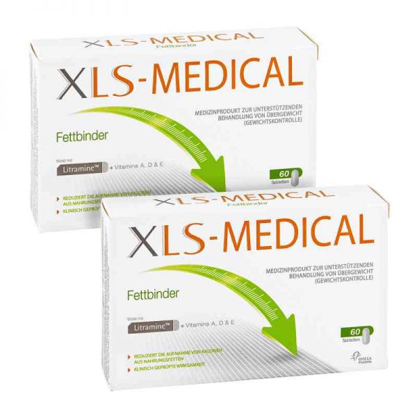 XLS Medical Fettbinder (2x 60 stk)