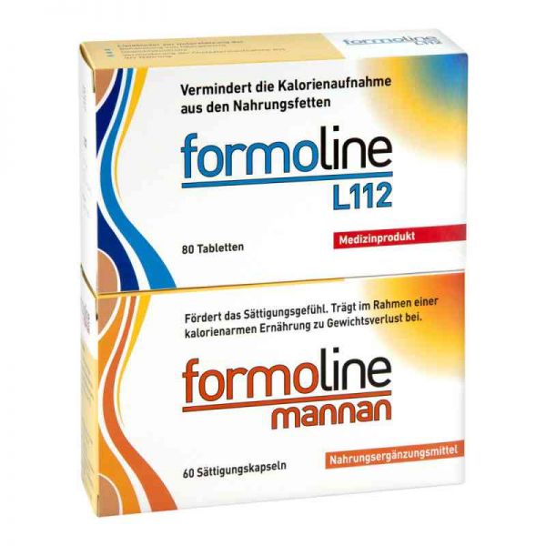 Formoline L112 Tabletten (80 stk) + Formoline mannan Kapseln (60 (1 Pck)