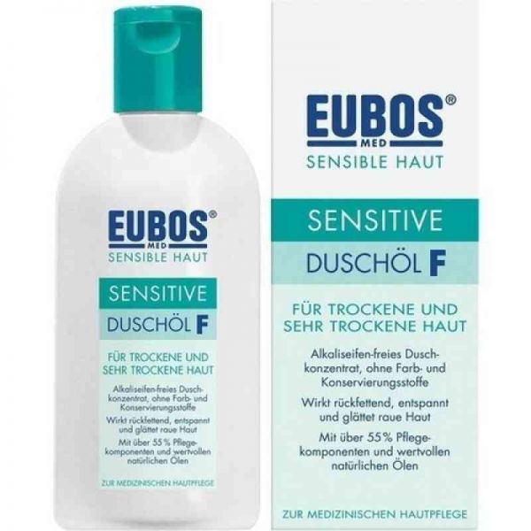 Eubos Sensitive Dusch öl F (200 ml)