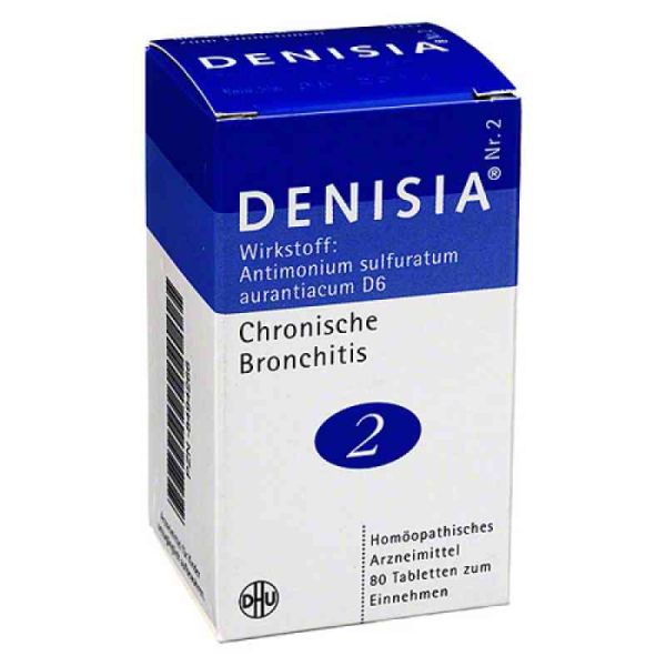 Denisia 2 chronische Bronchitis Tabletten (80 stk)