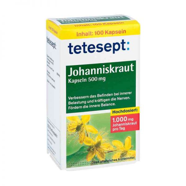 Tetesept Johanniskraut 500mg (100 stk)