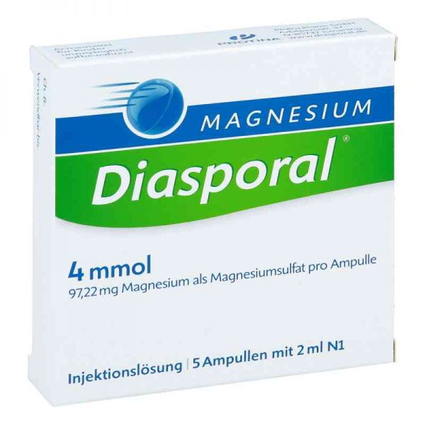 Magnesium Diasporal 4 mmol Ampullen (5X2 ml)