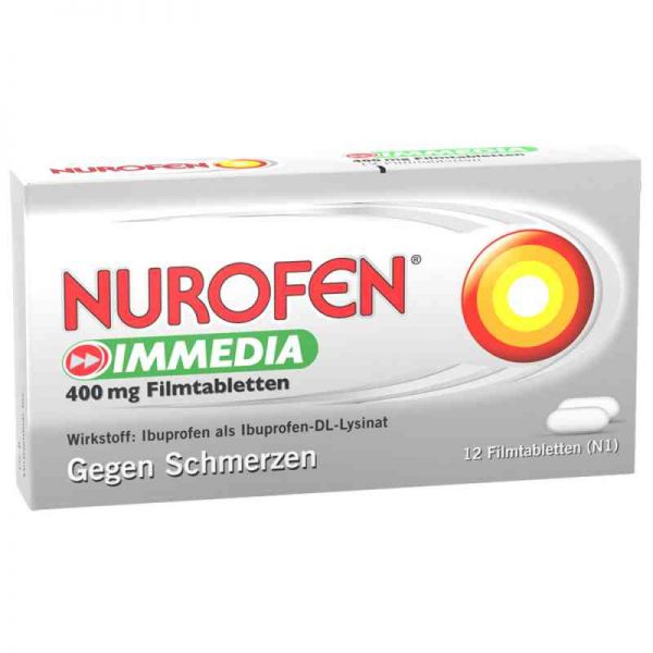 Nurofen Immedia 400mg (12 stk)