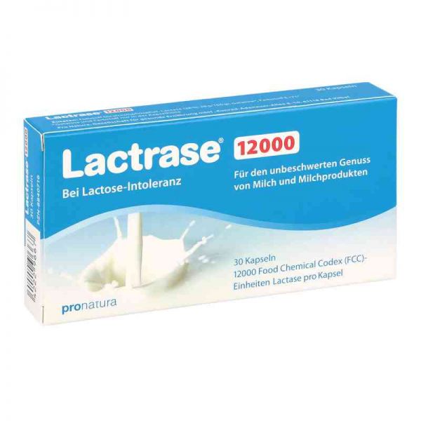 Lactrase 12.000 Fcc Kapseln (30 stk)