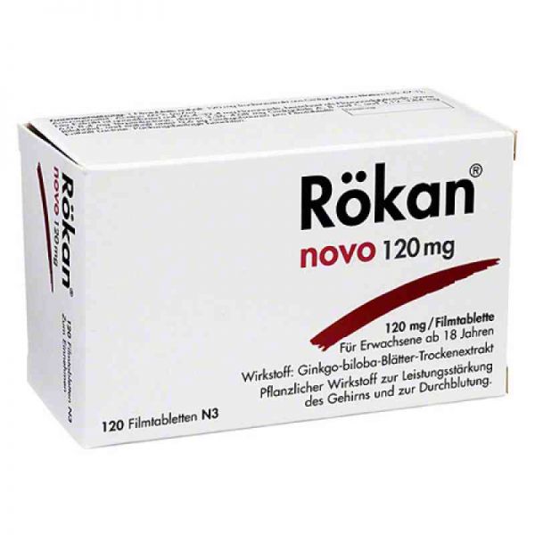 Rökan novo 120mg (120 stk)