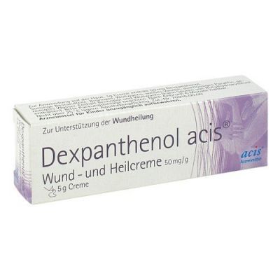 Dexpanthenol acis Wund- und Heilcreme 50mg/g (5 g)