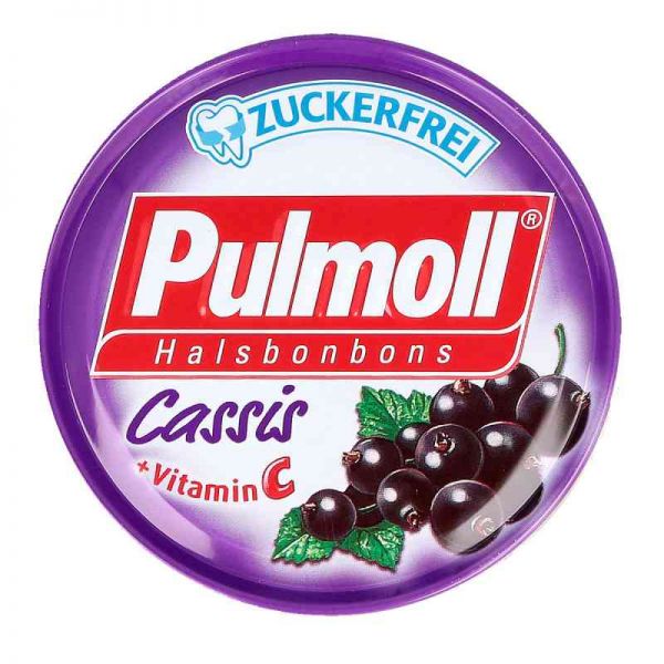 Pulmoll Cassis zuckerfrei Bonbons (50 g)