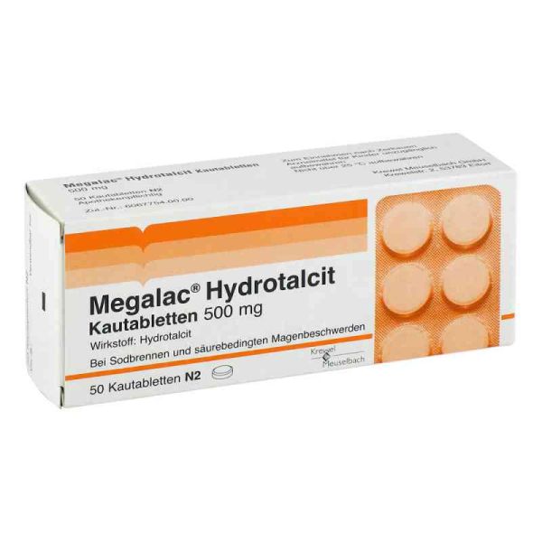 Megalac Hydrotalcit (50 stk)