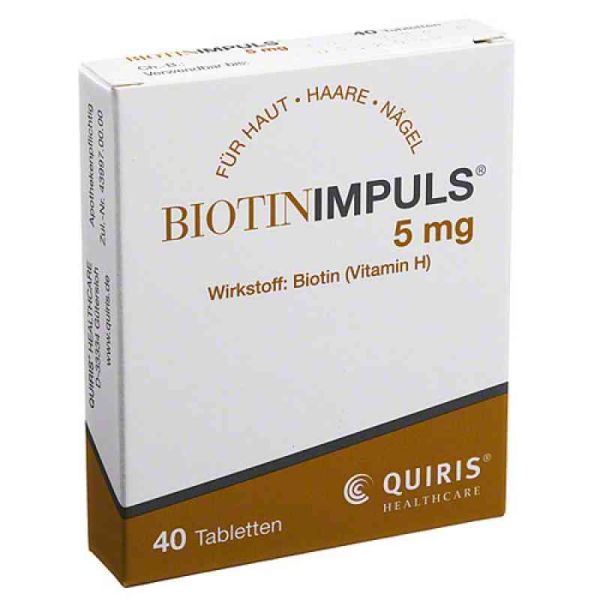 Biotin Impuls 5 mg Tabletten (40 stk)