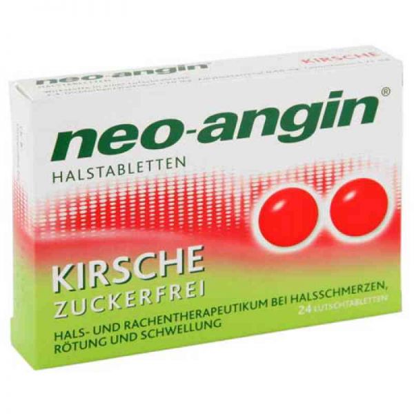 Neo-Angin Halstabletten Kirsche (24 stk)