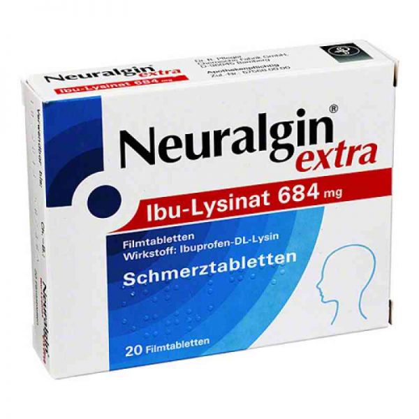 Neuralgin extra Ibu-Lysinat (20 stk)