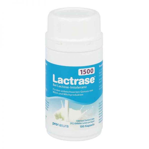 Lactrase 1.500 Fcc Kapseln (100 stk)