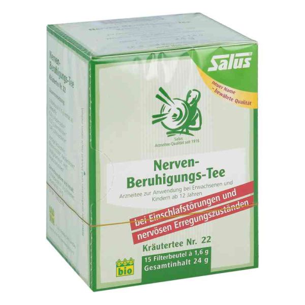 Nerven-beruhigungs-tee Kräutertee Nummer 2 2 Bio Salus (15 stk)