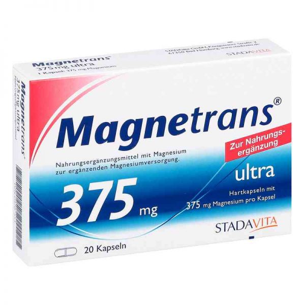 Magnetrans 375 mg ultra Kapseln (20 stk)