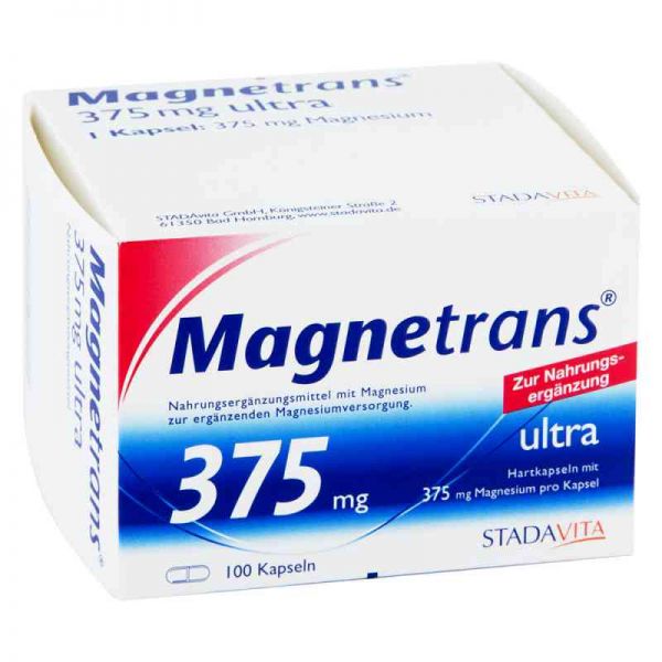 Magnetrans 375 mg ultra Kapseln (100 stk)