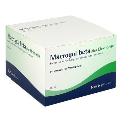 Macrogol beta plus Elektrolyte (50 stk)