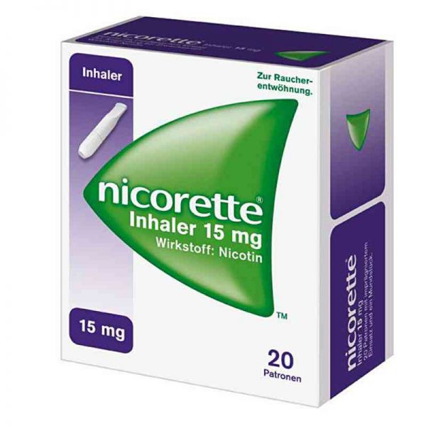 Nicorette Inhaler 15mg (20 stk)