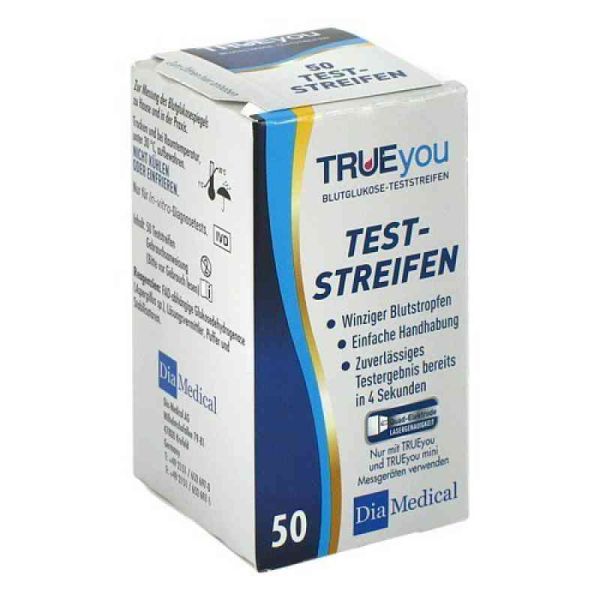 Trueyou Blutglukose Teststreifen (50 stk)