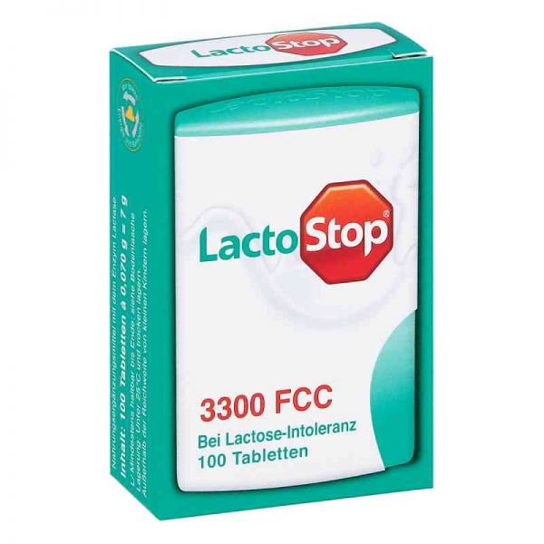 Lactostop 3.300 Fcc Tabletten Klickspender (100 stk)