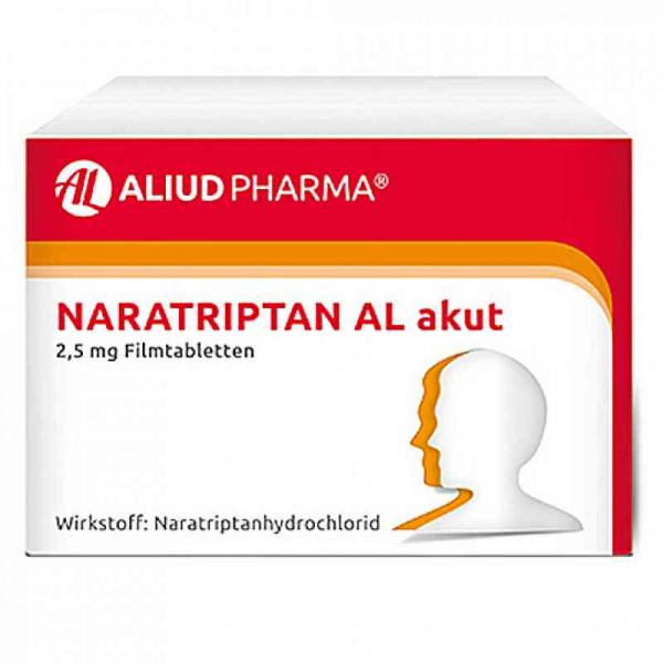 Naratriptan AL akut 2,5mg (2 stk)