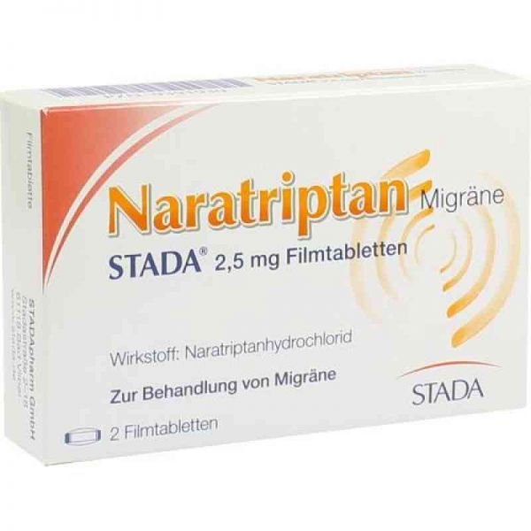 Naratriptan Migräne STADA 2,5mg (2 stk)