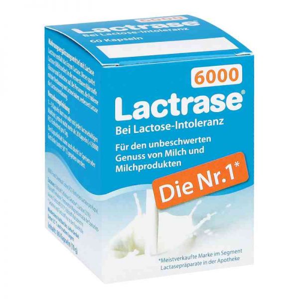 Lactrase 6.000 Fcc Kapseln (60 stk)