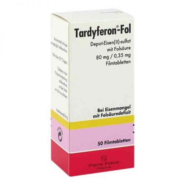 Tardyferon-Fol (50 stk)