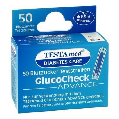 Testamed Glucocheck Advance Teststreifen (50 stk)