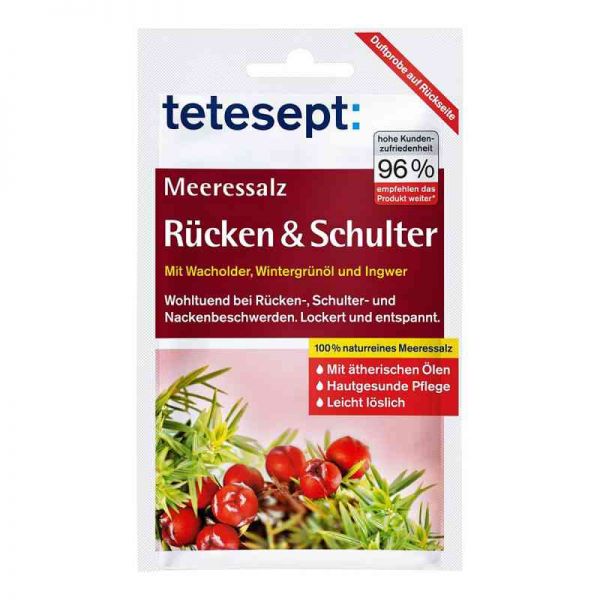 Tetesept Meeressalz Rücken & Schulter (80 g)