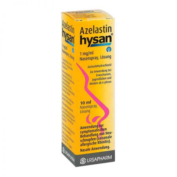 Azelastin hysan 1mg/ml (10 ml)