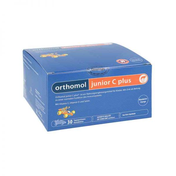 Orthomol Junior C plus Kautablette (n) mandarine/orange (30 stk)