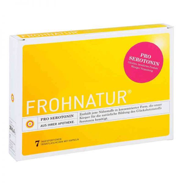 Frohnatur Mood Tonic Trinkfläschen mit Kapseln (7 stk)