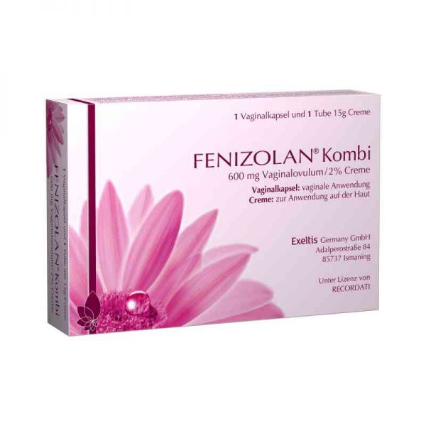 Fenizolan Kombi 600 mg Vaginalovulum+2% Creme (1 Pck)