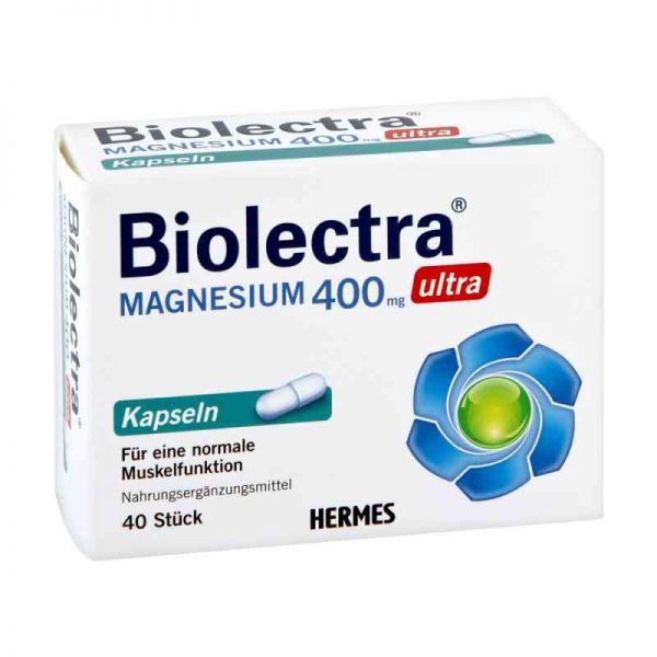 Biolectra Magnesium 400 mg ultra Kapseln (40 stk)