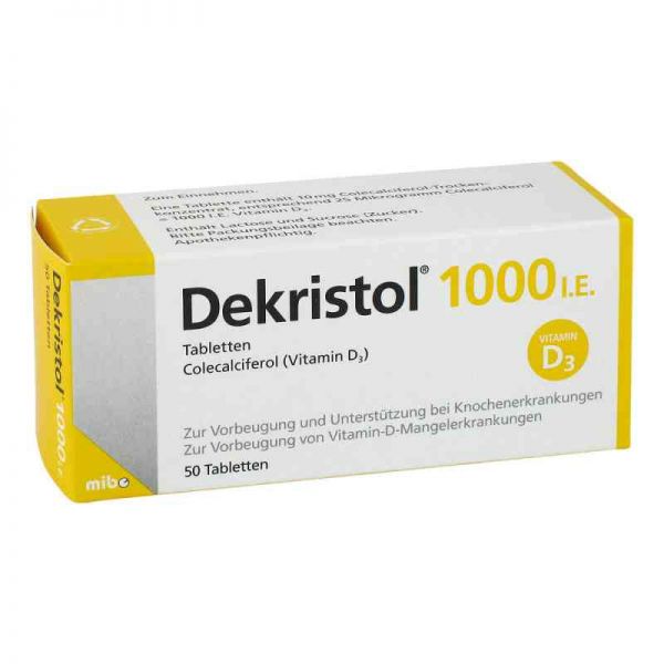 Dekristol 1.000 I.e. Tabletten (50 stk)