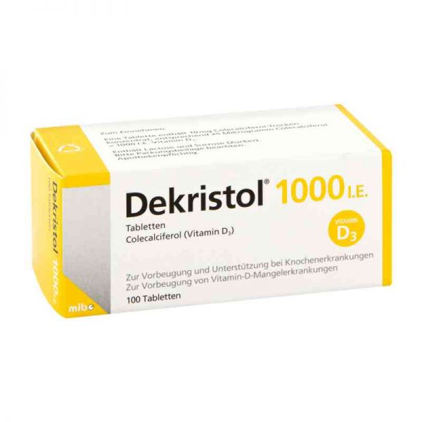 Dekristol 1.000 I.e. Tabletten (100 stk)