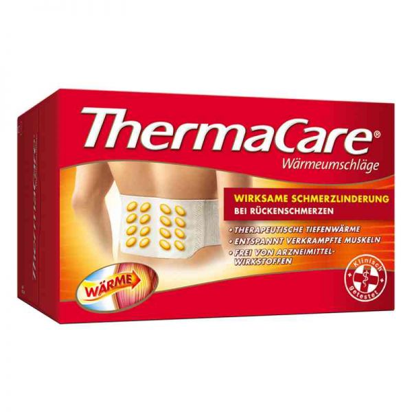 Thermacare Rückenumschläge S-xl zur, zum Schmerzlind. (6 stk)