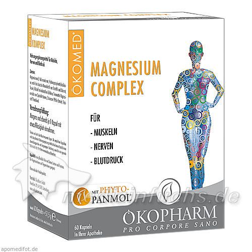 Magnesium Complex Kapseln ÖKOMED, 60 ST