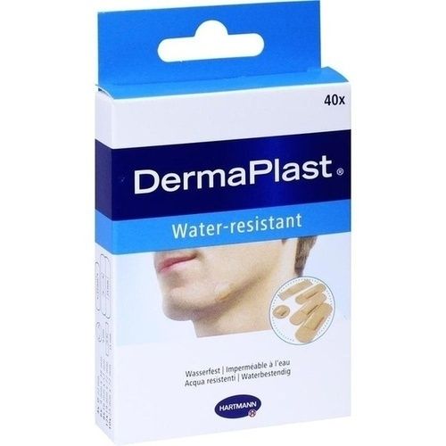 DermaPlast water resistent Pflasterstrips 5 Größen, 40 ST