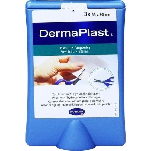 DermaPlast zuschneidbares Hydrokolloidpflaster, 3 ST