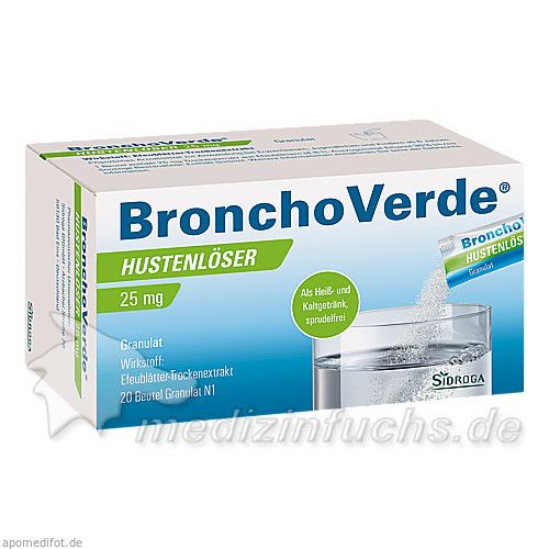 Bronchoverde Hustenlöser 25mg, 20 ST