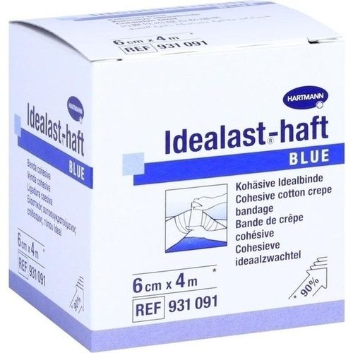 Idealast-haft color Binde 6cmx4m blau, 1 ST