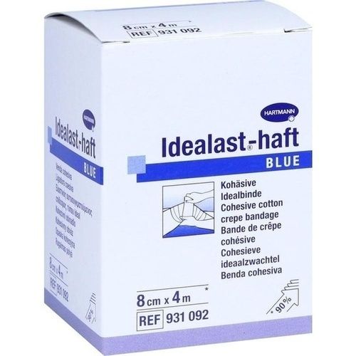 Idealast-haft color Binde 8cmx4m blau, 1 ST