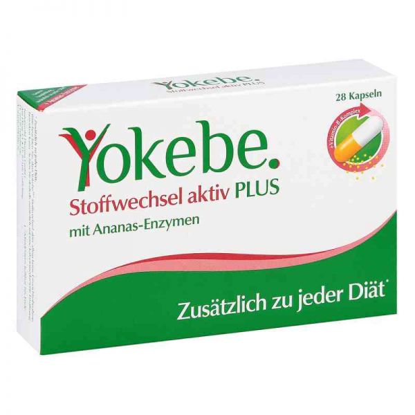 Yokebe Plus Stoffwechsel aktiv Kapseln (28 stk)