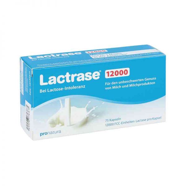 Lactrase 12.000 Fcc Kapseln (75 stk)