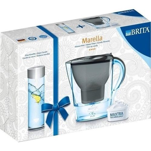 Brita Marella Cool graphite + Glas-Karaffe, 1 ST