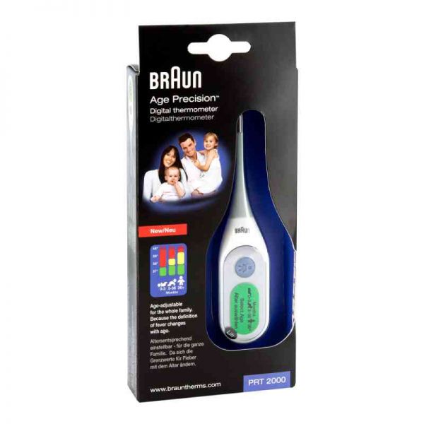 Braun Digital Thermometer Prt 2000 Ageprecision (1 stk)