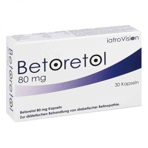 Betoretol 80 mg Kapseln (30 stk)