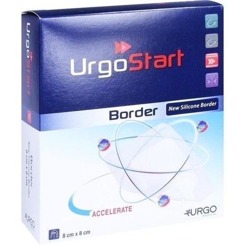 UrgoStart Border 8x8cm, 10 ST