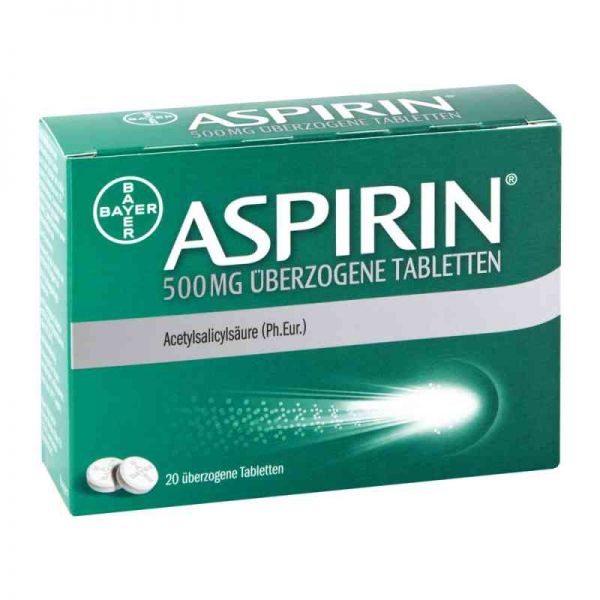 Aspirin 500mg (20 stk)